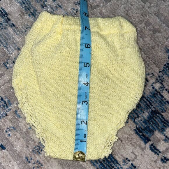 🚨 3 for $25 - VINTAGE Handmade Knit Baby Dress - Picture 11 of 14